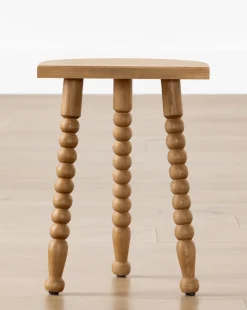 Alice Honey Wood Stool