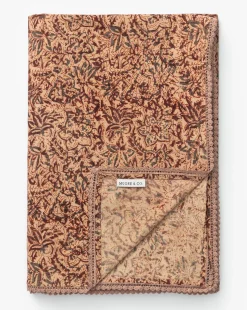 Anarkali Block Print Floral Tablecloth