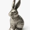 Antique Pewter Bunny