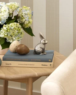Antique Pewter Bunny