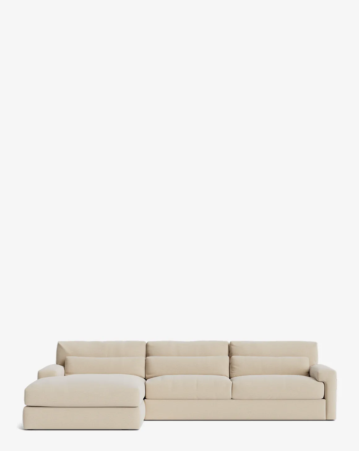 Beckstead Chaise Sectional 128"