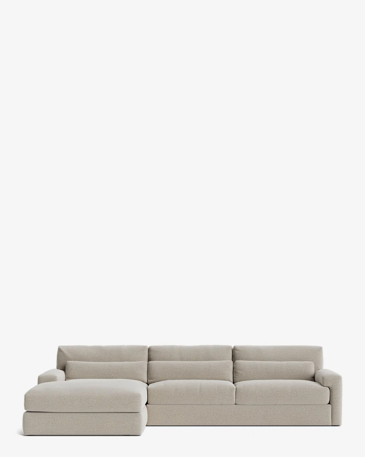 Beckstead Chaise Sectional 128"
