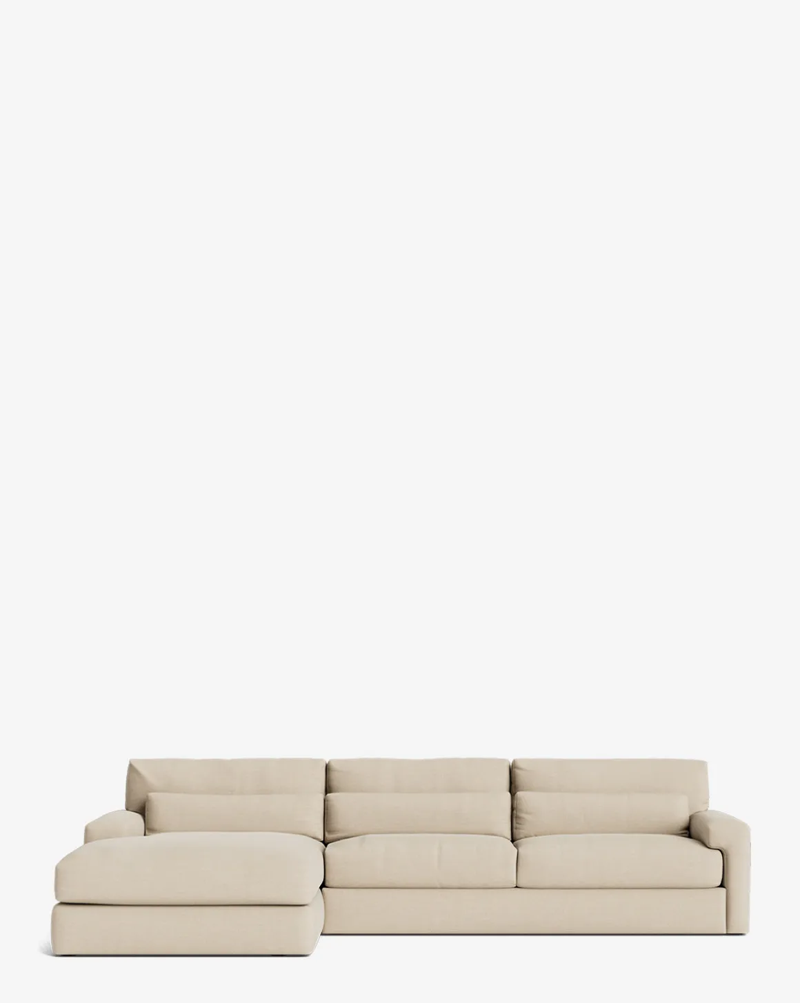 Beckstead Chaise Sectional 128"