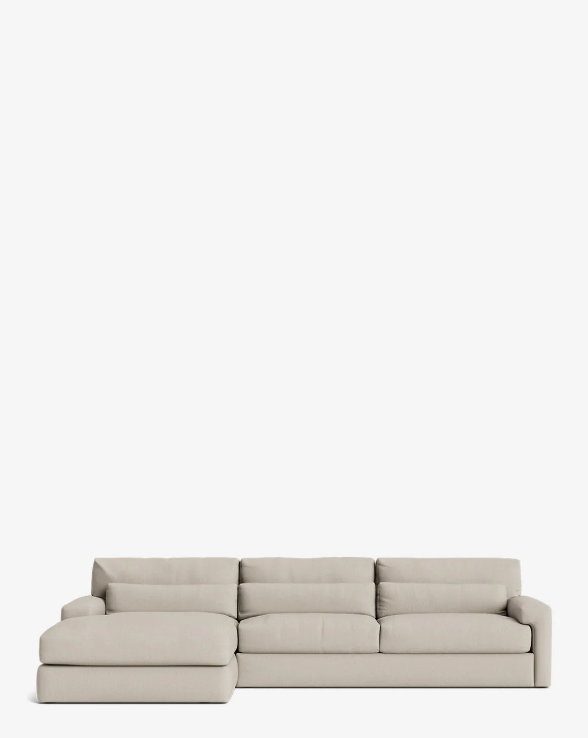 Beckstead Chaise Sectional 128"