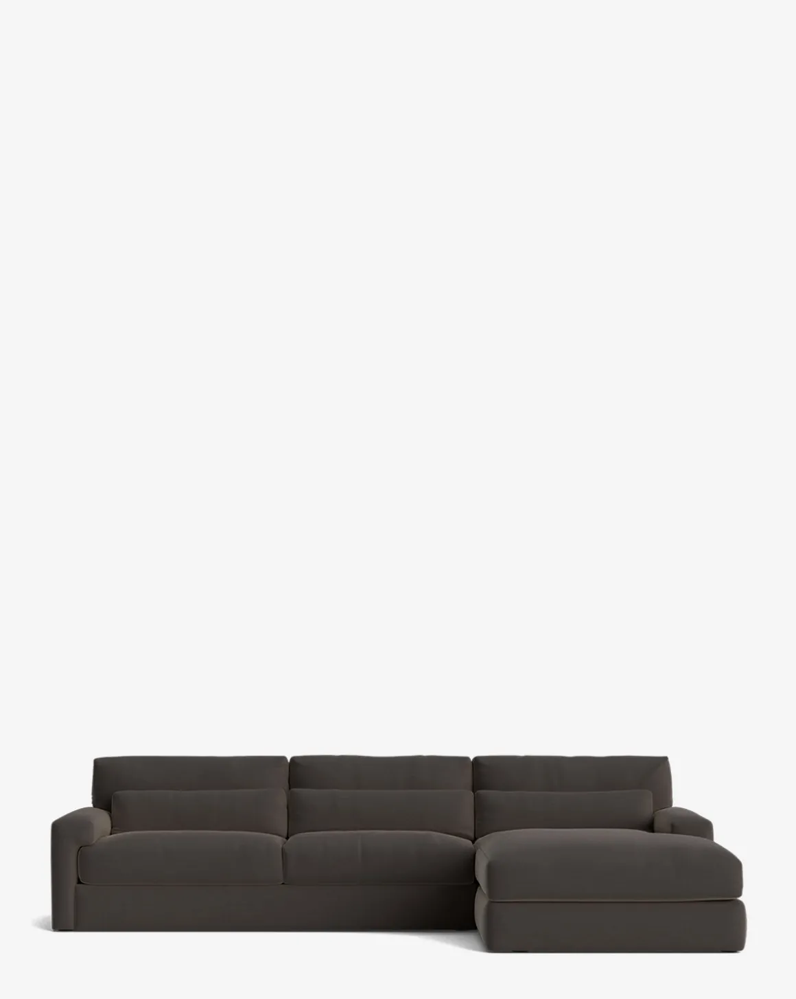 Beckstead Chaise Sectional 128"