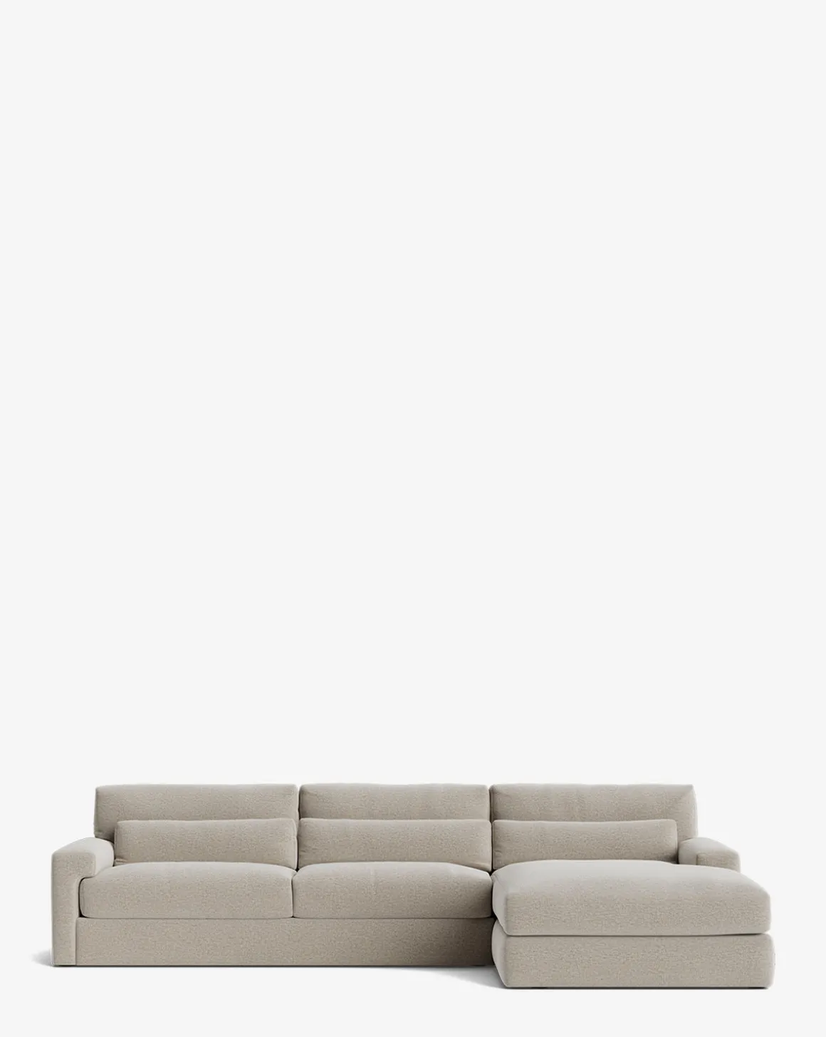 Beckstead Chaise Sectional 128"