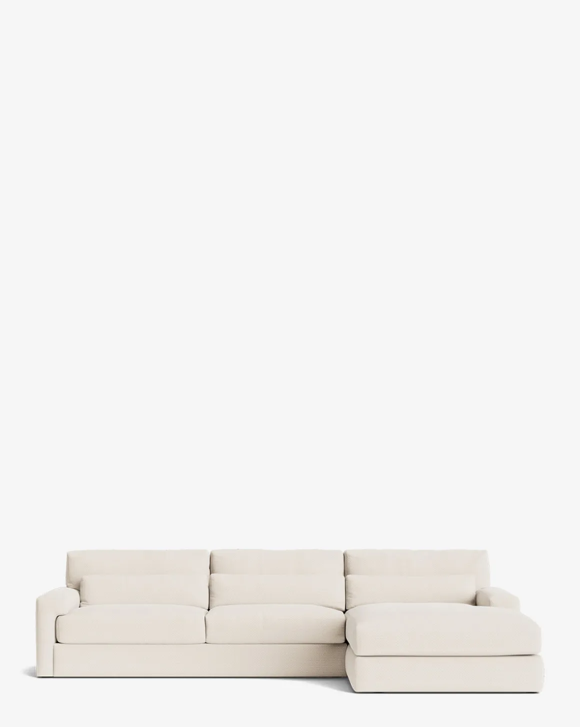 Beckstead Chaise Sectional 128"