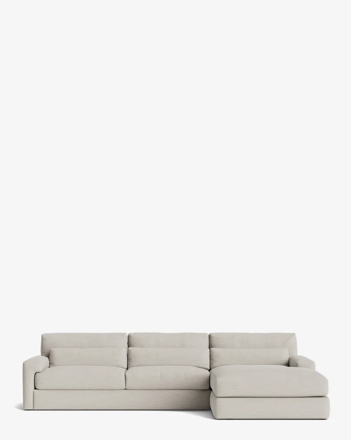 Beckstead Chaise Sectional 128"
