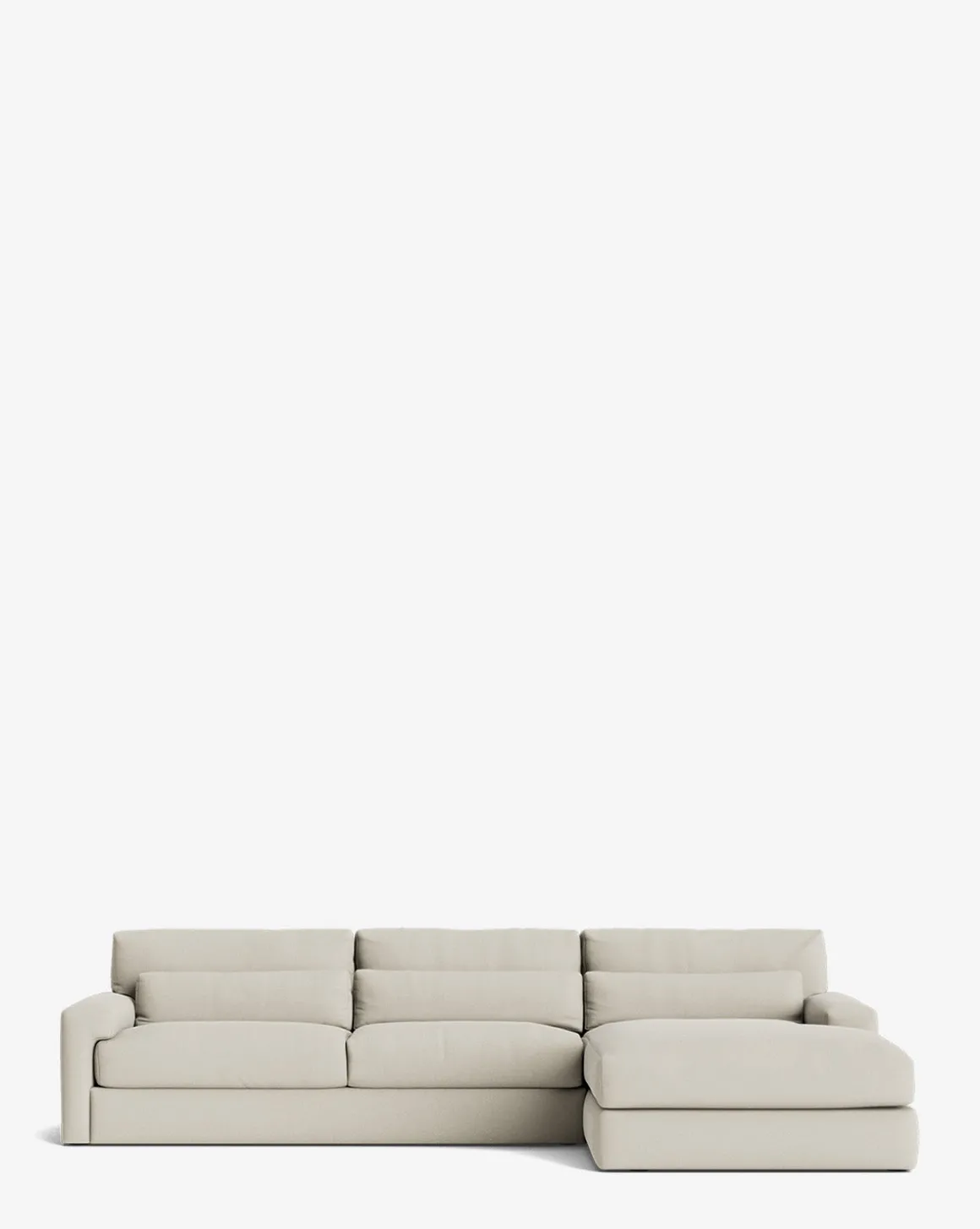 Beckstead Chaise Sectional 128"