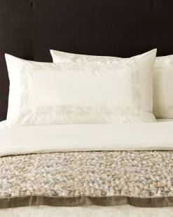 Bianca Percale Embroidered Shams (Set of 2)