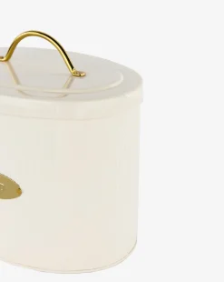 Brass Detailed Metal Bread Box