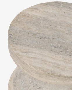 Brockhaus Distressed End Table