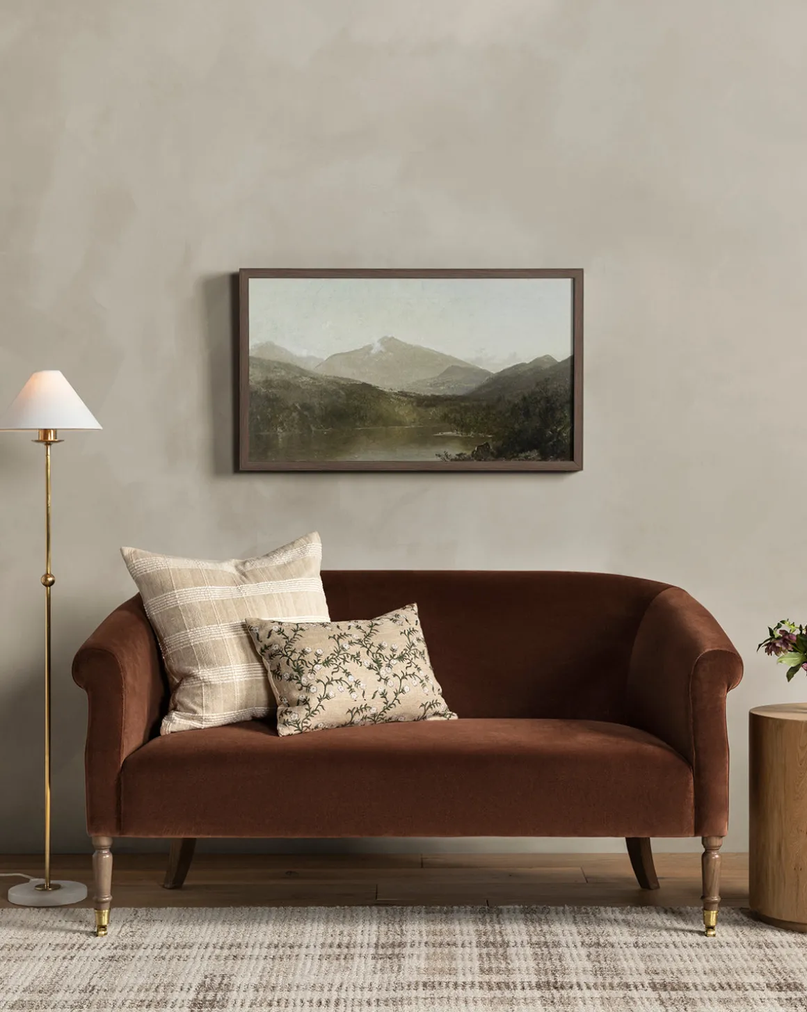 Clemence Settee 60" (Ready to Ship)