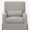 Crawford Pillowback Comfort Swivel Glider