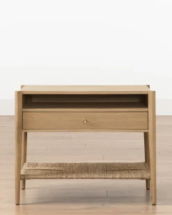 Dana White Oak Nightstand