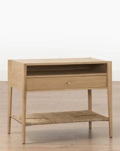 Dana White Oak Nightstand