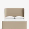 Denning Oatmeal Upholstered Bed (Ready to Ship)