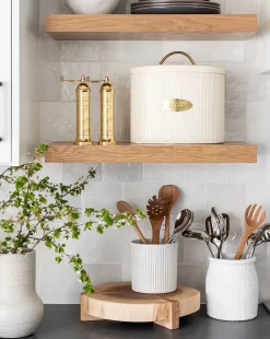 Distressed Chalk Glaze Crock