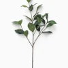 Faux Gardenia Leaf Stem