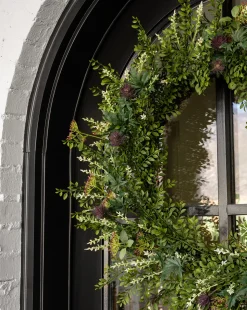 Faux Summerset Wreath