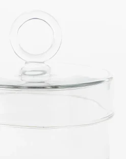 Glass Lidded Canister