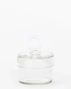 Glass Lidded Canister