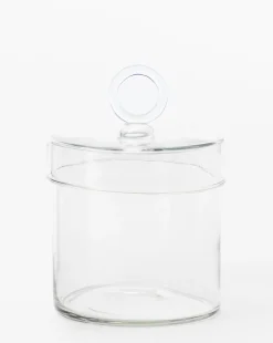 Glass Lidded Canister