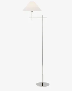 Hackney Cordless Bridge Arm Floor Lamp