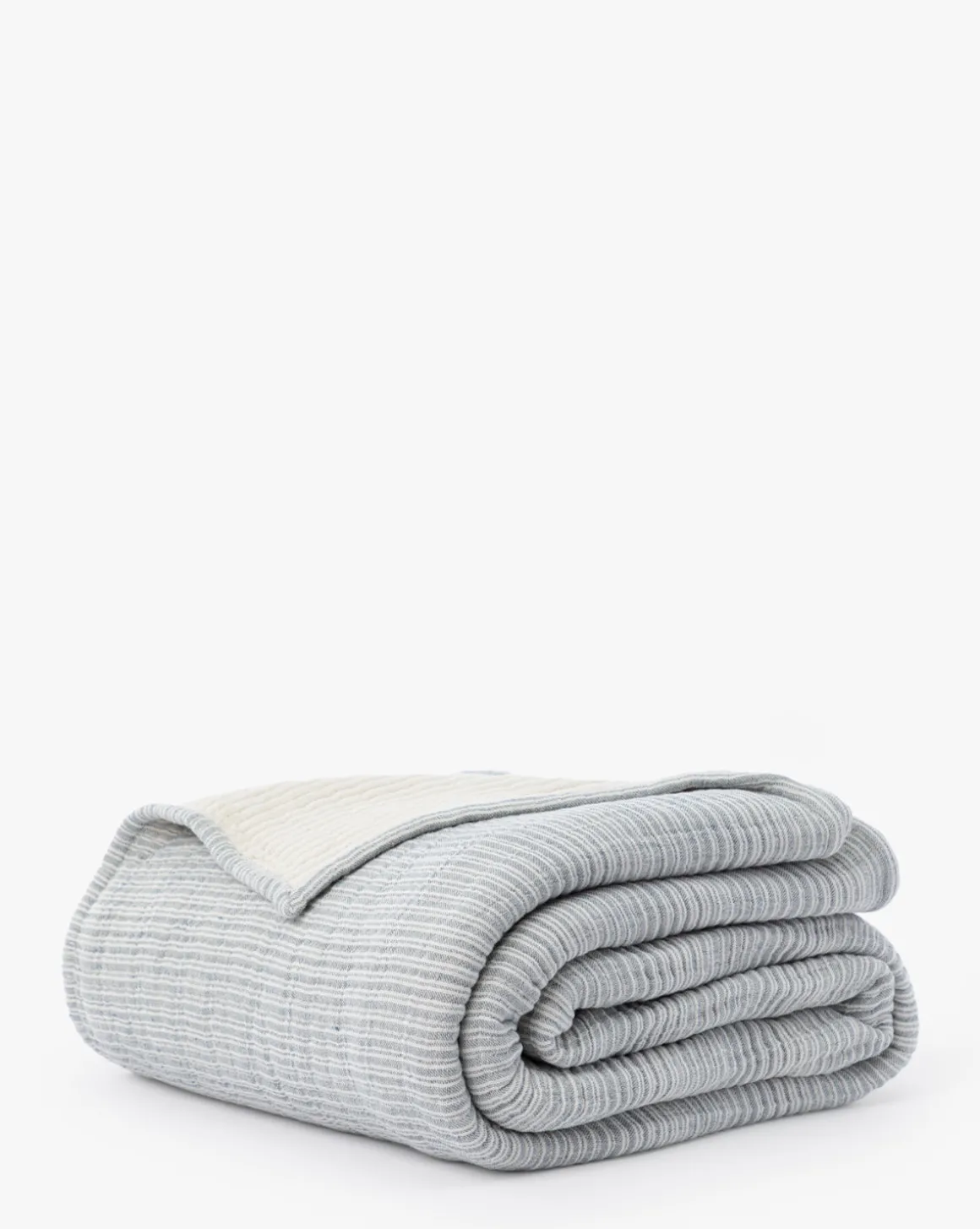 Hanson Striped Cotton Coverlet