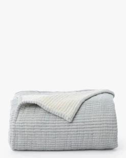 Hanson Striped Cotton Coverlet
