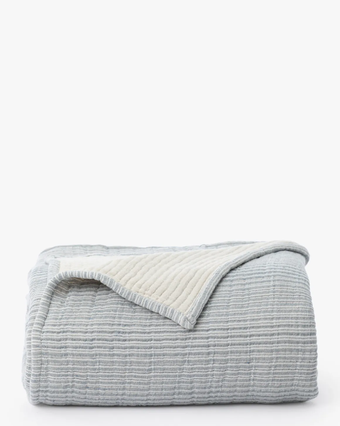 Hanson Striped Cotton Coverlet