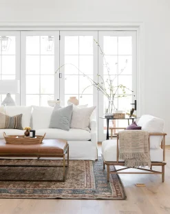 Harlow Leather Coffee Table