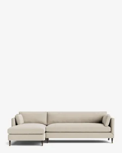 Haverford Upholstered Left Chaise Sectional 113