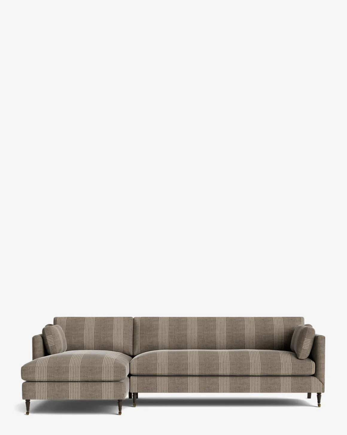 Haverford Upholstered Left Chaise Sectional 113"