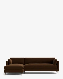 Haverford Upholstered Left Chaise Sectional 113