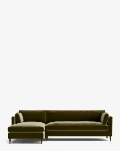 Haverford Upholstered Left Chaise Sectional 113