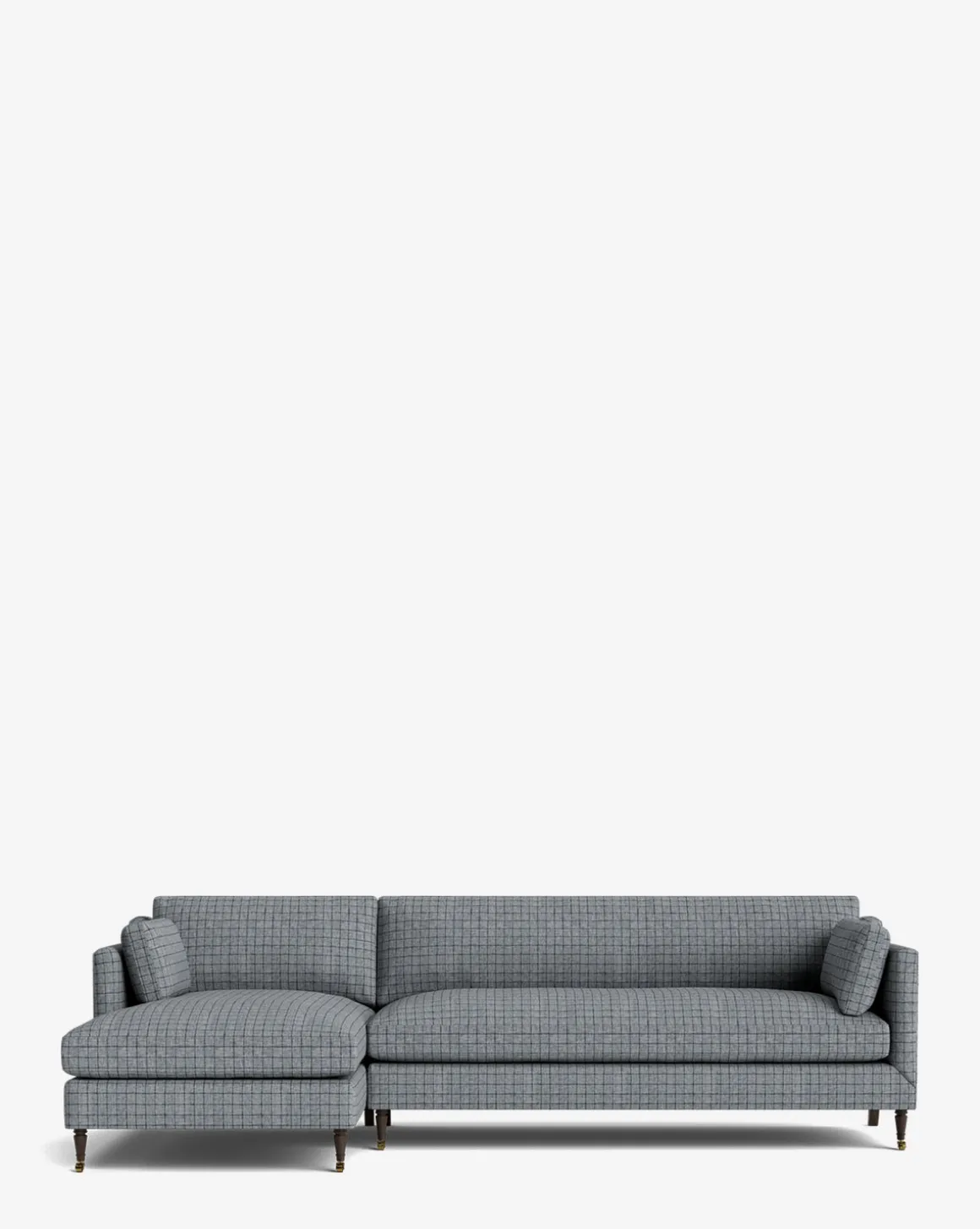 Haverford Upholstered Left Chaise Sectional 113"