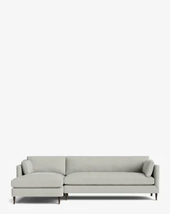 Haverford Upholstered Left Chaise Sectional 113