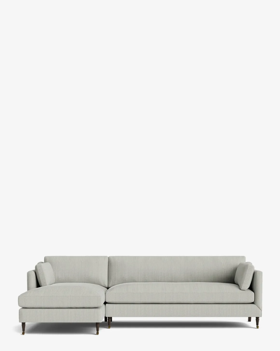 Haverford Upholstered Left Chaise Sectional 113"