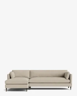 Haverford Upholstered Left Chaise Sectional 113