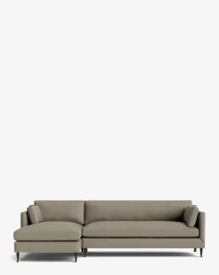 Haverford Upholstered Left Chaise Sectional 113