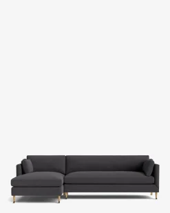Haverford Upholstered Left Chaise Sectional 113