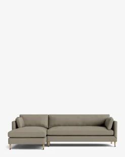 Haverford Upholstered Left Chaise Sectional 113