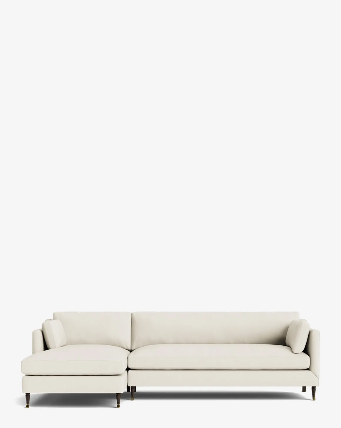 Haverford Upholstered Left Chaise Sectional 113"