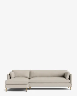 Haverford Upholstered Left Chaise Sectional 113