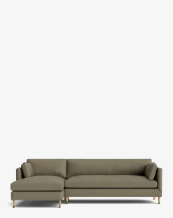 Haverford Upholstered Left Chaise Sectional 113