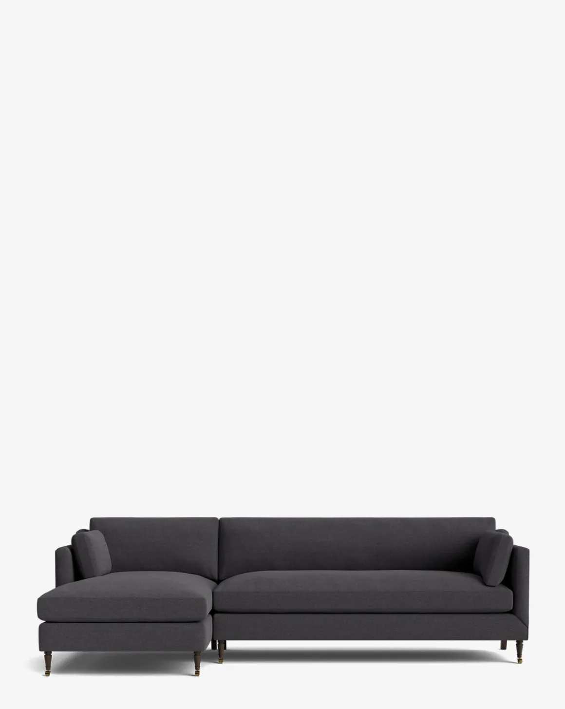 Haverford Upholstered Left Chaise Sectional 113"
