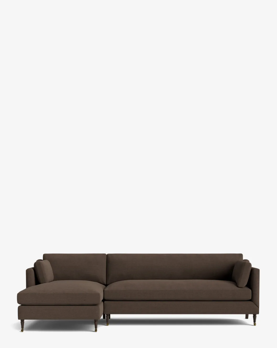 Haverford Upholstered Left Chaise Sectional 113"