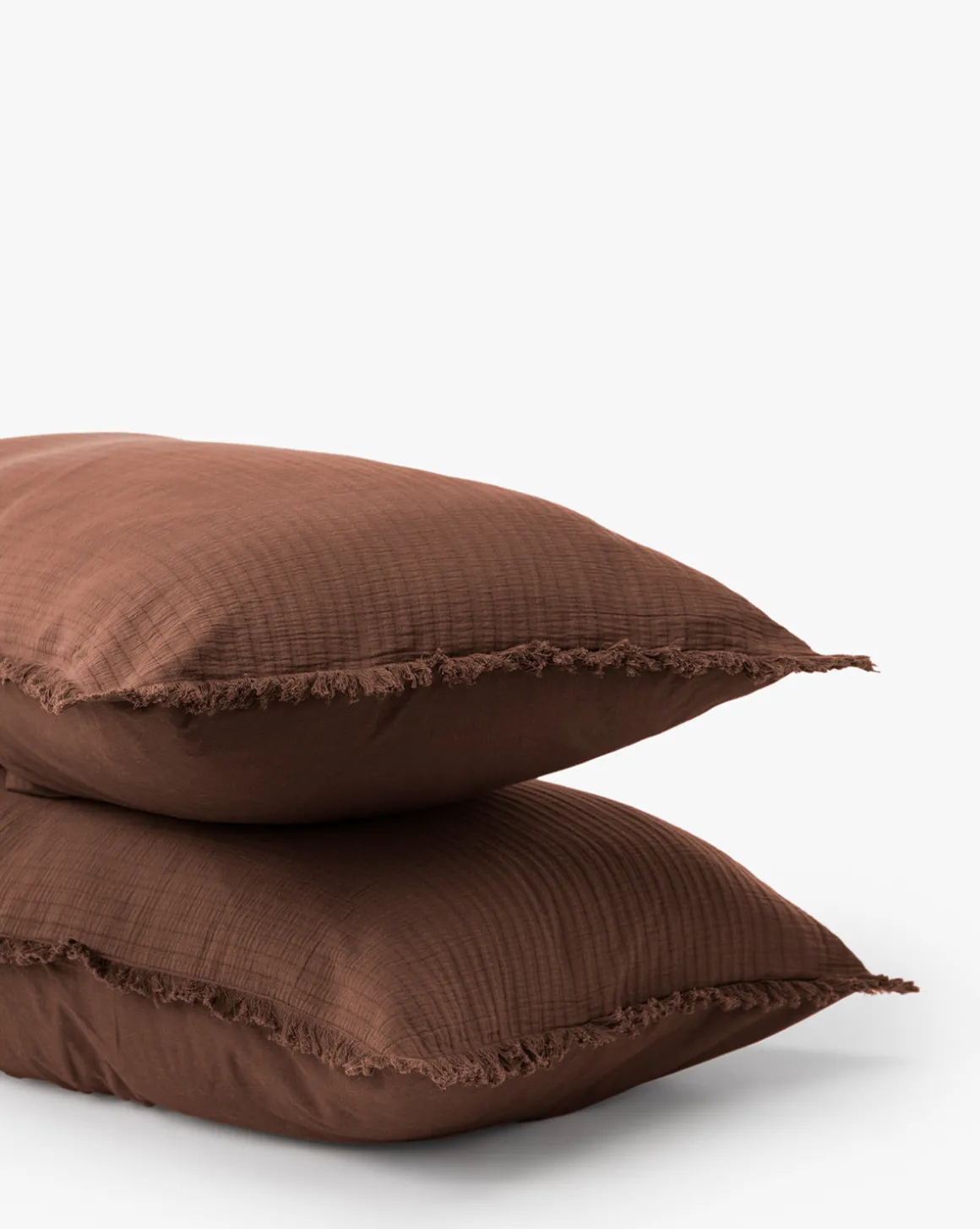 Hendricks Chocolate Cotton Shams (Set of 2)