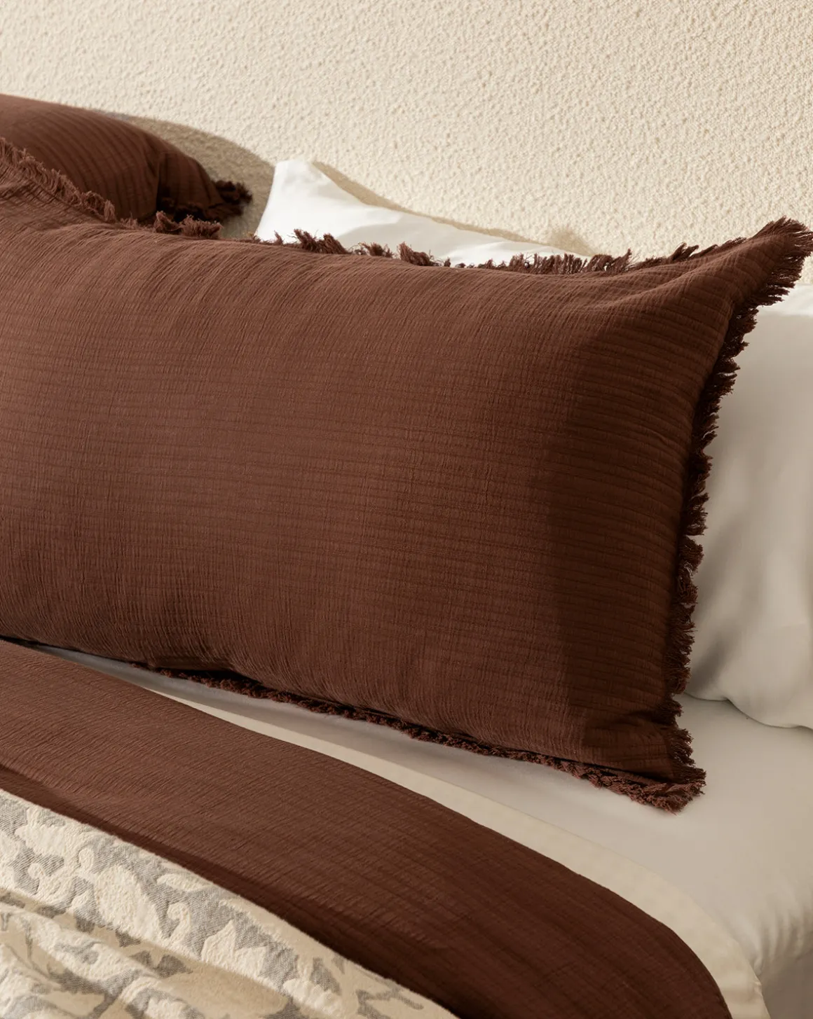Hendricks Chocolate Cotton Shams (Set of 2)